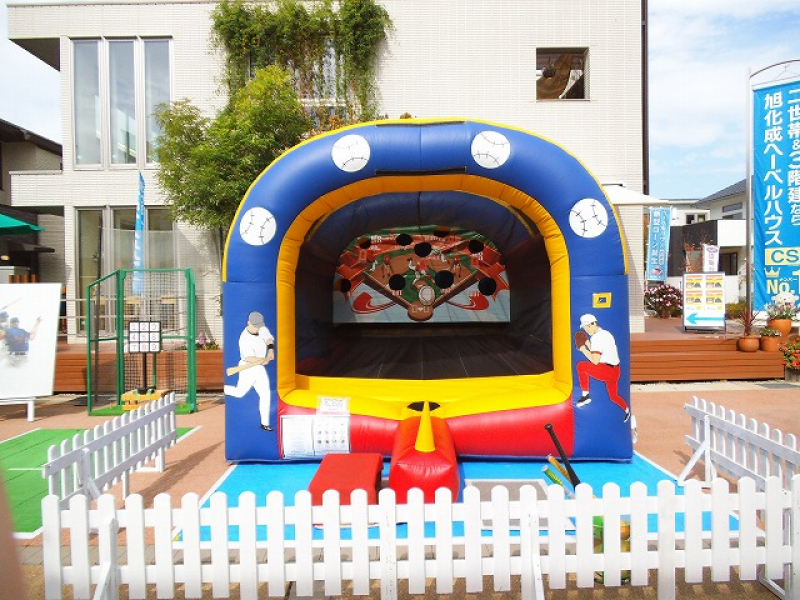 バッティングホームラン